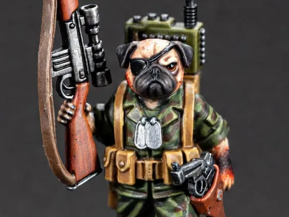 Grumble Commando (The Cause) - Free 3D Print Model - MakerWorld