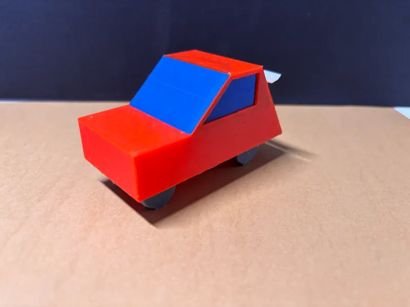 Small car for models cyber car