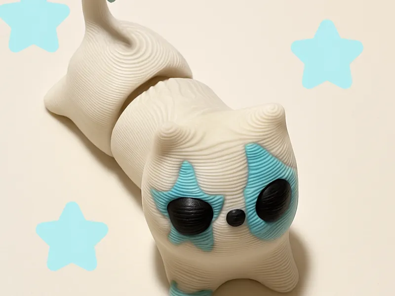 Star Cat – Articulated 3D Model
