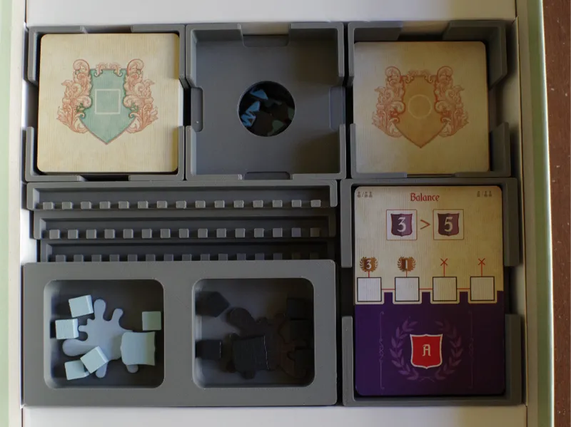 Blazon board game insert