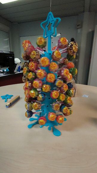 LOLLIPOPS STAND TOWER HOLDER MODULAR BRICKS