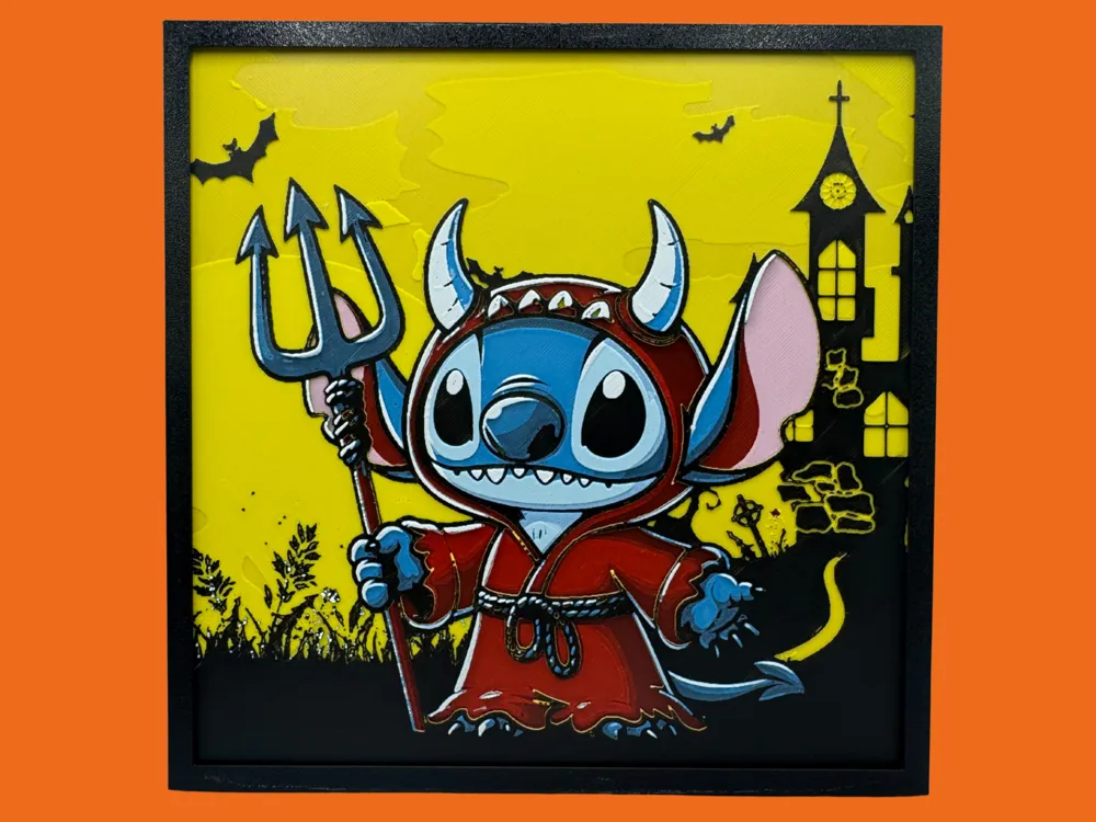 Stitch - Halloween Costume - Devil