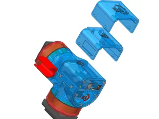 14-100双轴谐波赤道仪