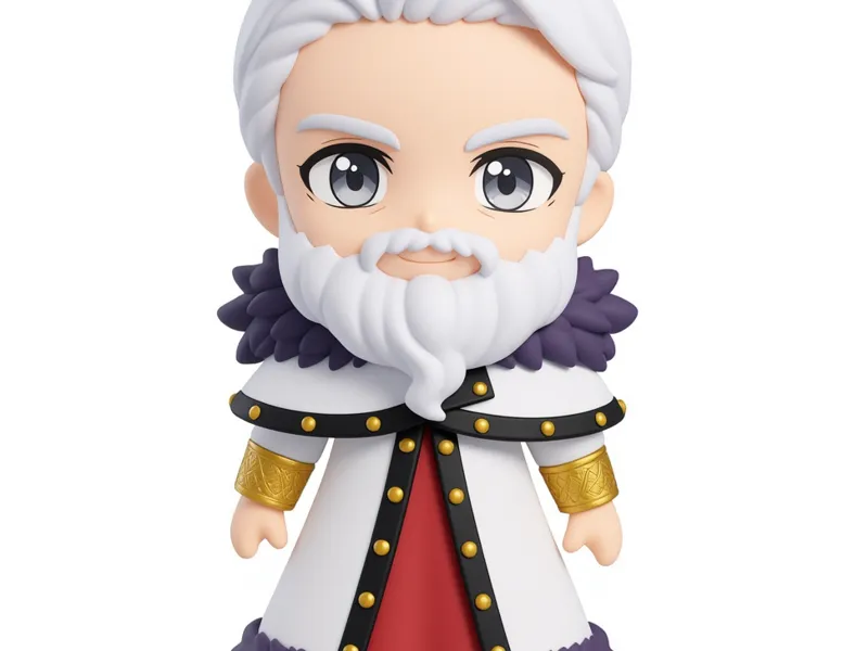 King Bartra Liones Chibi Figure