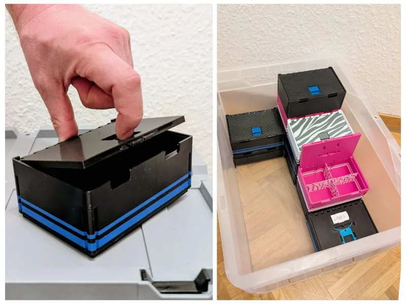 Modular Eurobox 40 x 30 Insert Bins – Stackable
