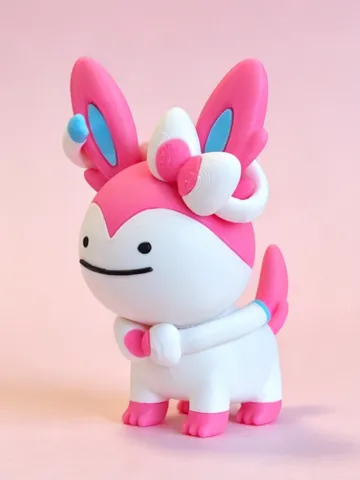 Accesorio para impresora 3D: Sylveon Ditto (no ams) — vista de referencia 2