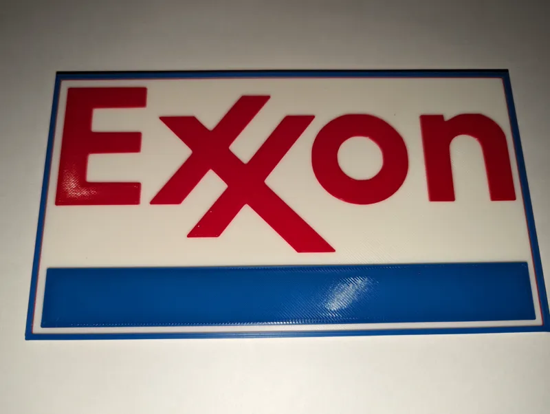 Exxon Sign / Plaque