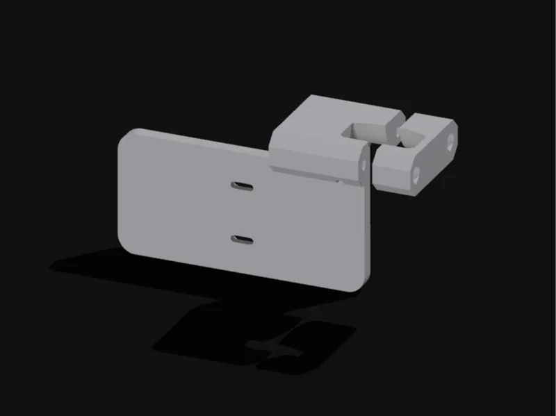 變軌器支架適配AMS翻轉架Filament Track Switch for AMS Flipper