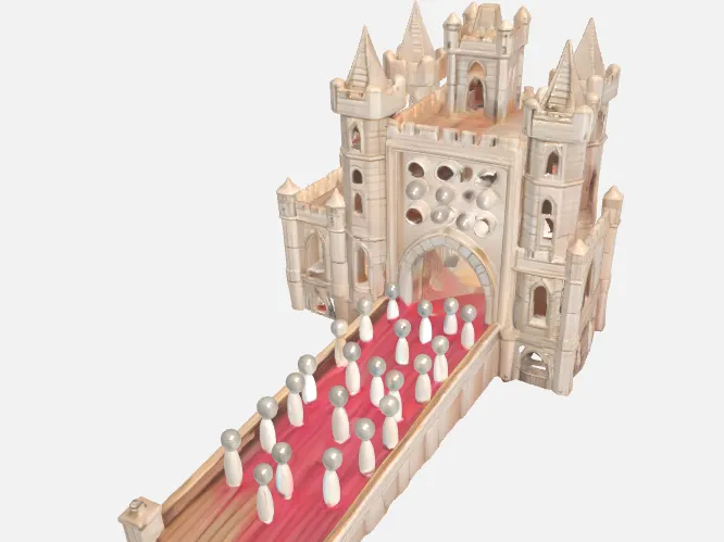 Castle plinko