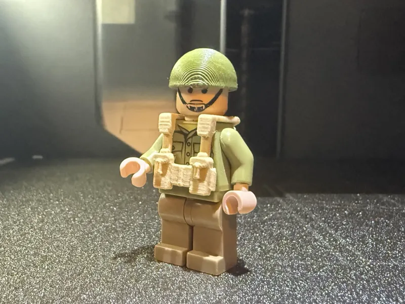 minifigure British Paratrooper MKII Helmet