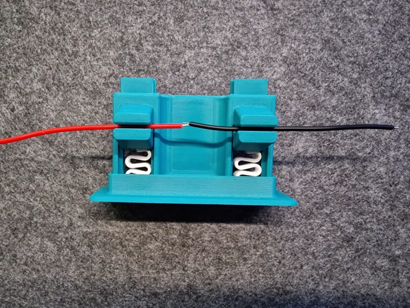 Soldering wire holder