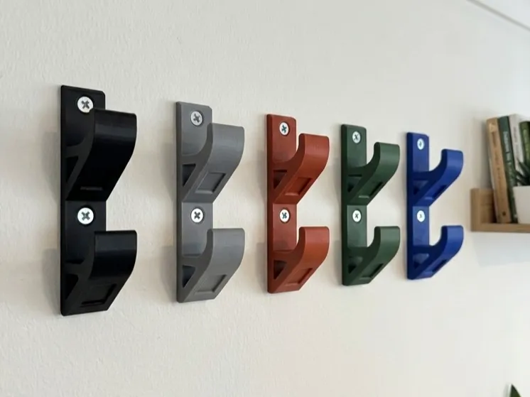 Double wall hook / coat hook