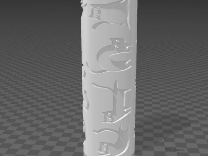 Dancing Cat texture roller