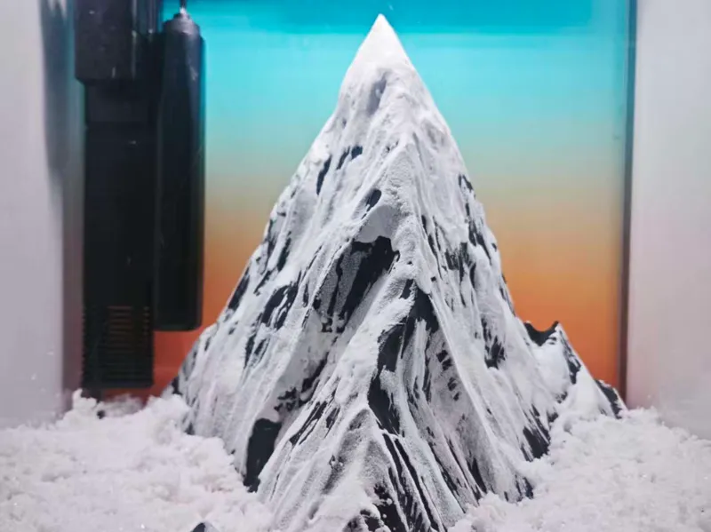 雪山布景