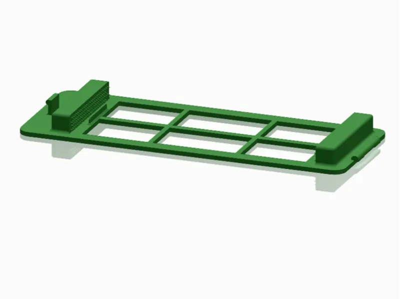 vacuum robot air filter compartment