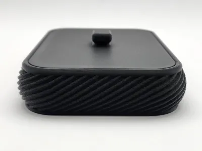 Ribbed Container with Lid