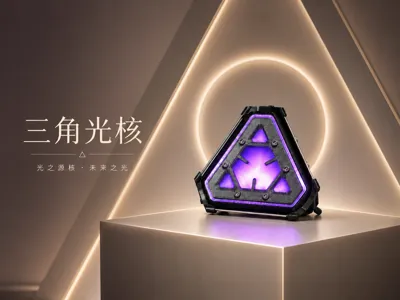 Tri-Core | Futuristic Energy Ambient Lamp