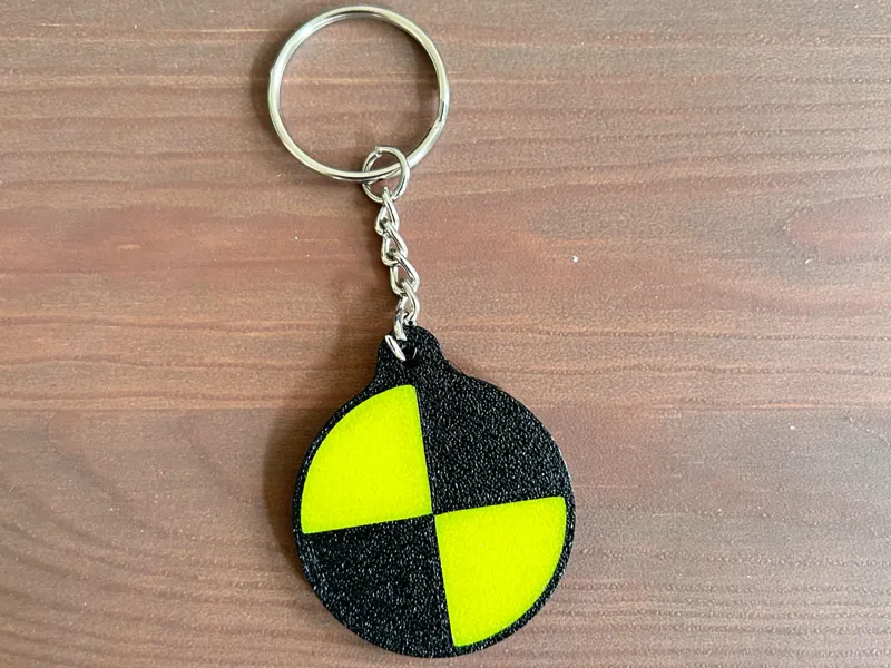 Center of Gravity Marker Keychain
