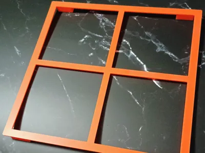 4-inch / 100mm Material Template for WeCreat Vista