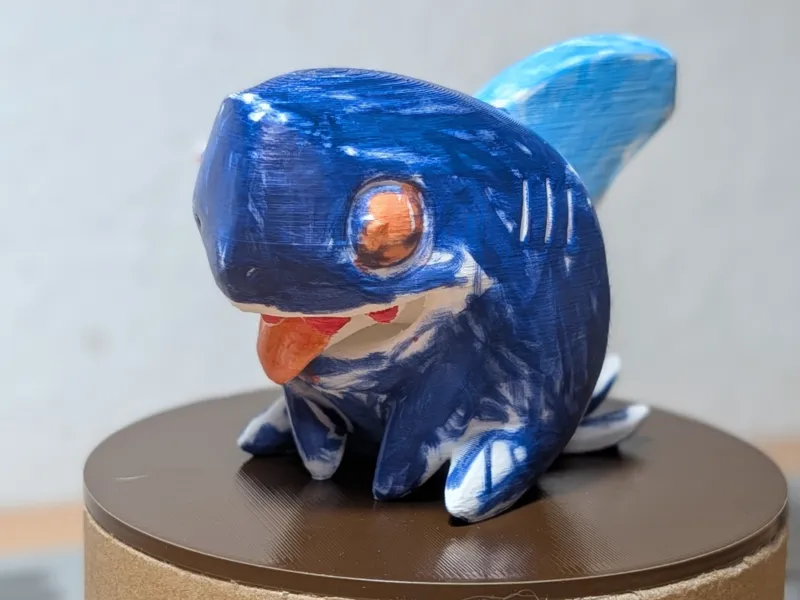 Sharkdog - 3D Coloring Statue for Kids (Netflix)