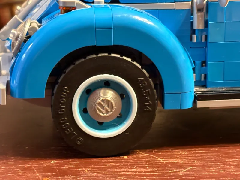 Brick compatible wheels for VW Beetle