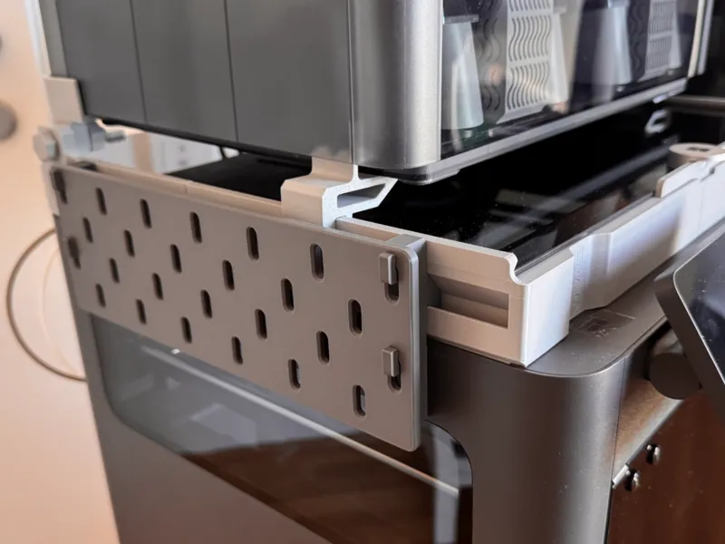 IKEA SKADIS pegboard for AMS riser