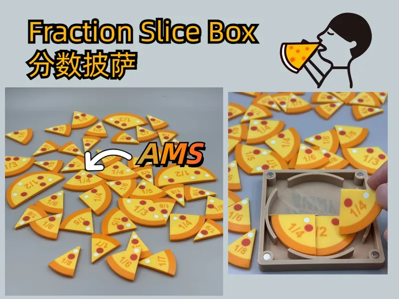Fraction Slice Box 分数披萨