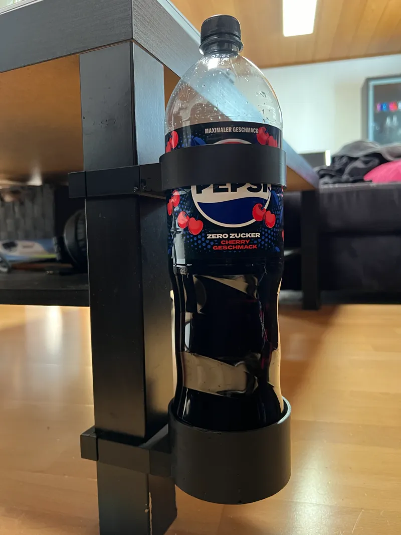 IKEA Lack Table Bottle Holder