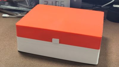 Storage Box + Ultra-thin snap latch lock + Desktop Storage [No hardware needed!] [(Printed in separate parts, no multi-color AMS required)]