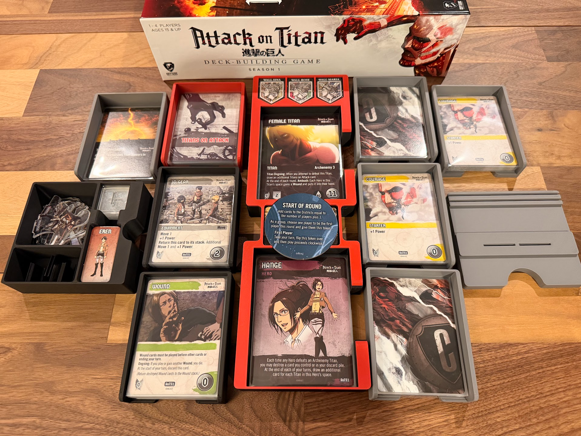 Attack on Titan Deck Building Game: Season 1