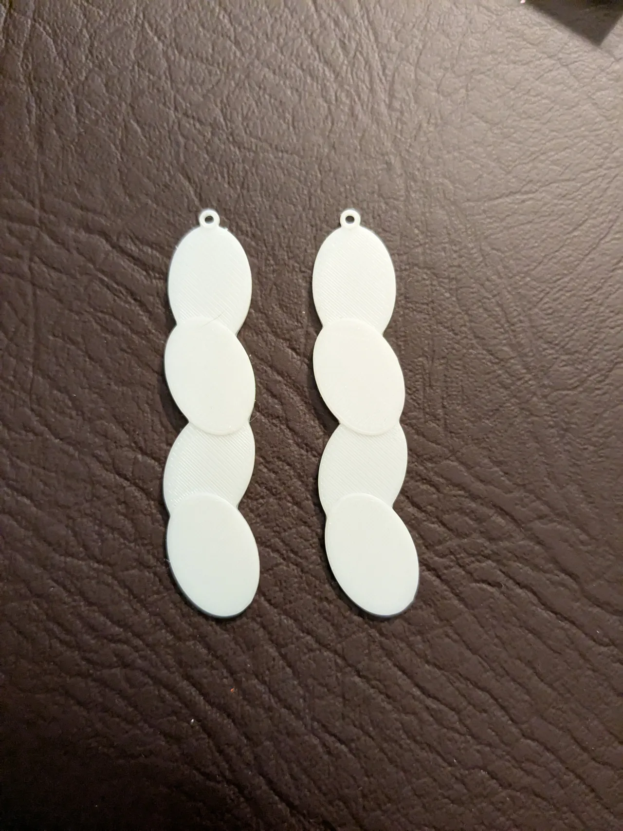 Easter egg earrings view 4
