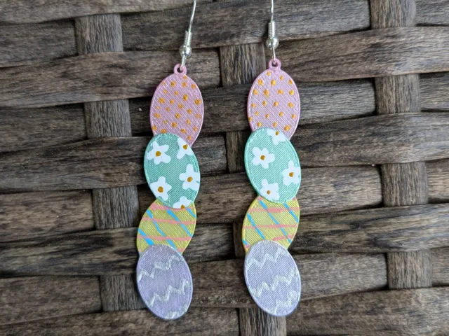 Easter egg earrings