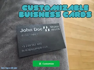 Customizable Buisness cards