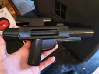 LegoClone Trooper`s blaster 500% size