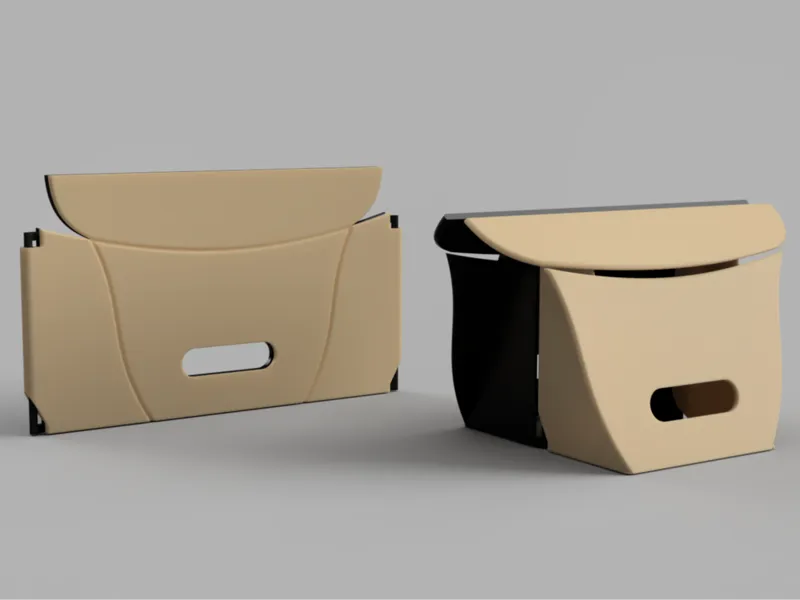 Flat-Pack Folding Chair