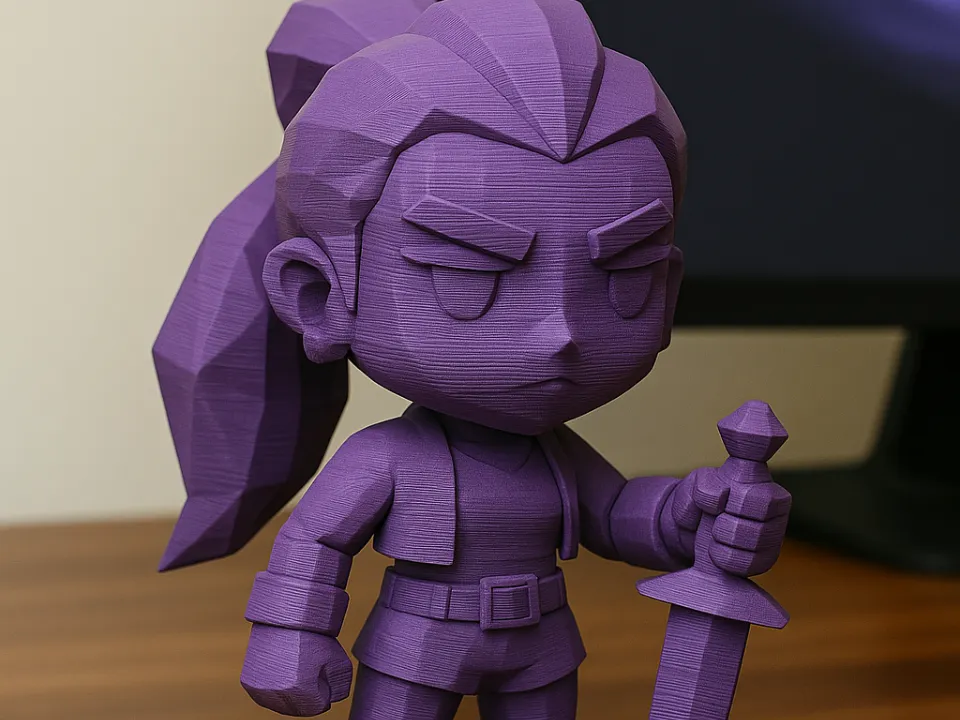 Rumi (Kpop Demon Hunters) - collection low poly