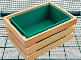 Planter for Bamboo Container with drainage insert