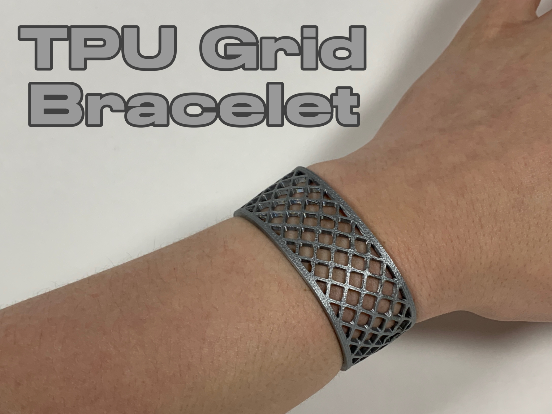 Flexible Grid Bracelet -TPU