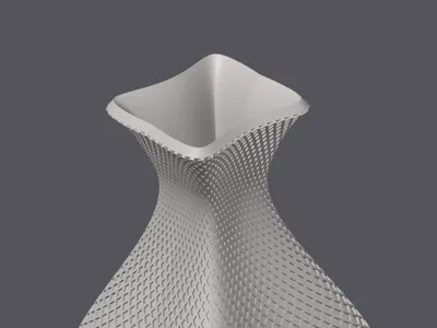 abstract vase