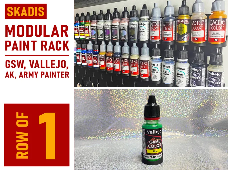 Skadis Modular Paint Rack - 1
