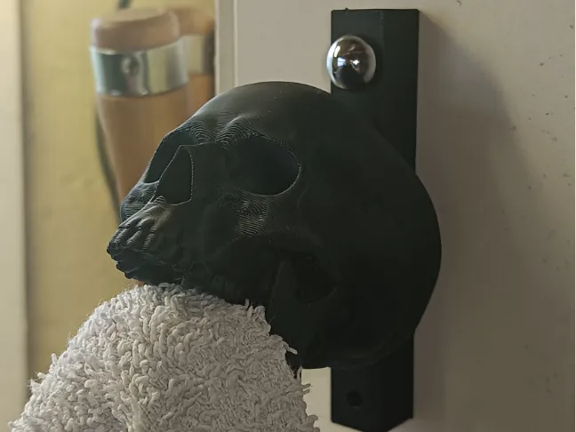Skull shaped Clothes/Towel hook