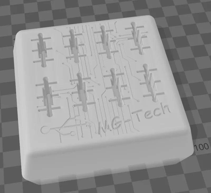 Multi SD Usbstick holder