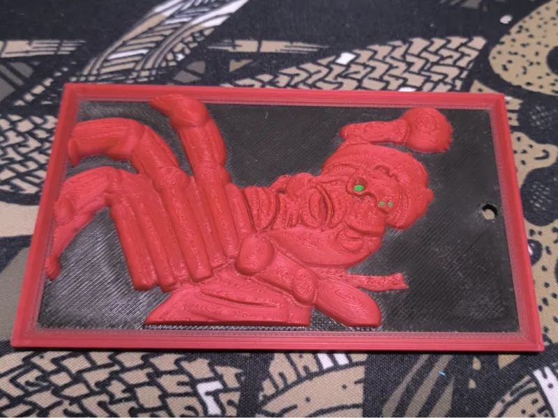 Deadlock Bebop reliefSculpture (Keychain)