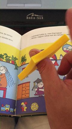 Book holder ring