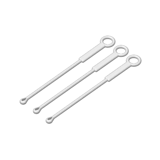 Miniatura 2 do modelo 3D 挖耳勺