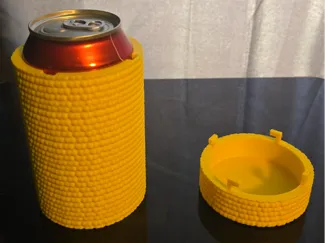Corny Koozie With Lid