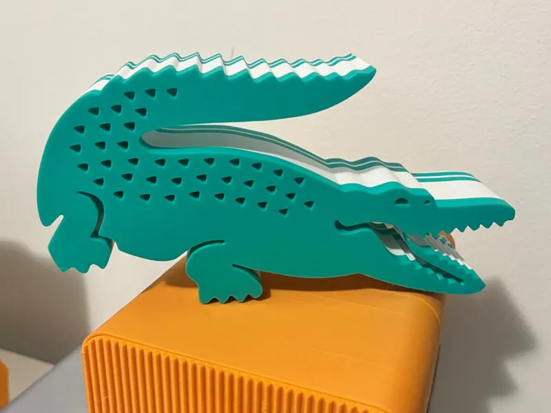 Lacoste crocodile logo