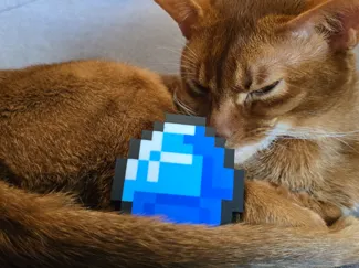 Minecraft diamond double sided