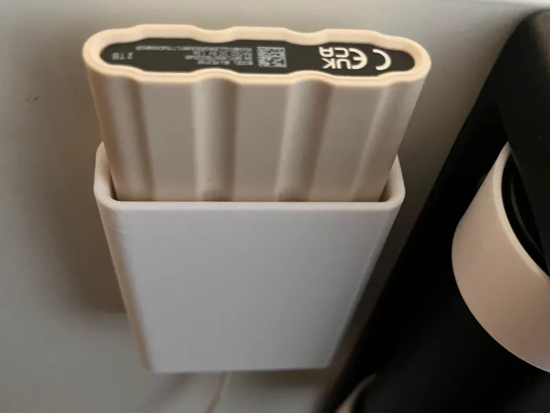 Under-Desk Mount for Samsung T7 Shield