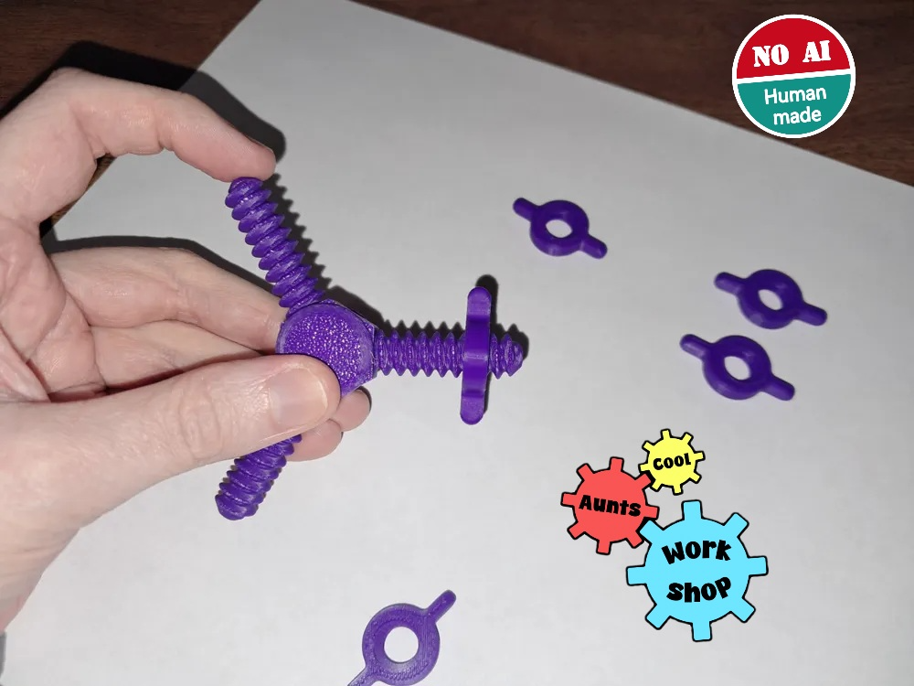 Nut and Bolt Fidget Spinner